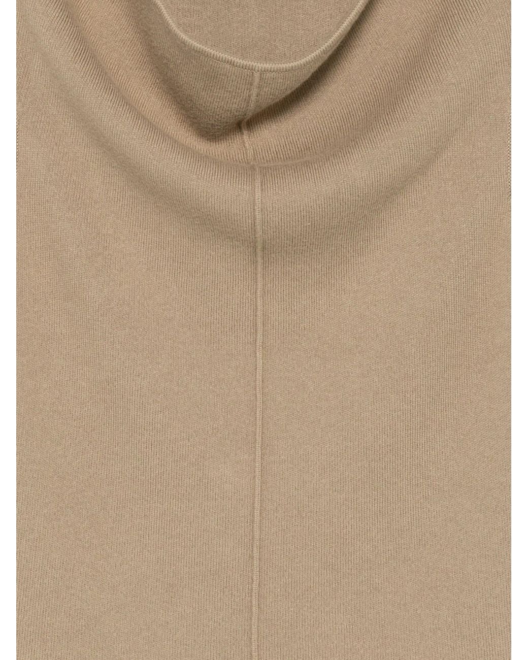 AYA MUSE Natural Off Shoulder Seam Top