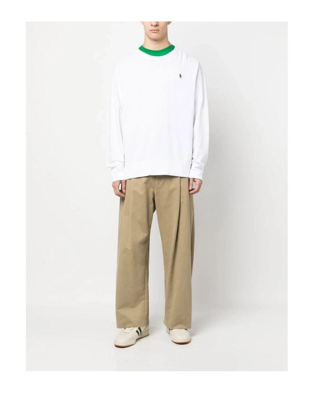 Polo Ralph Lauren White Sweatshirts