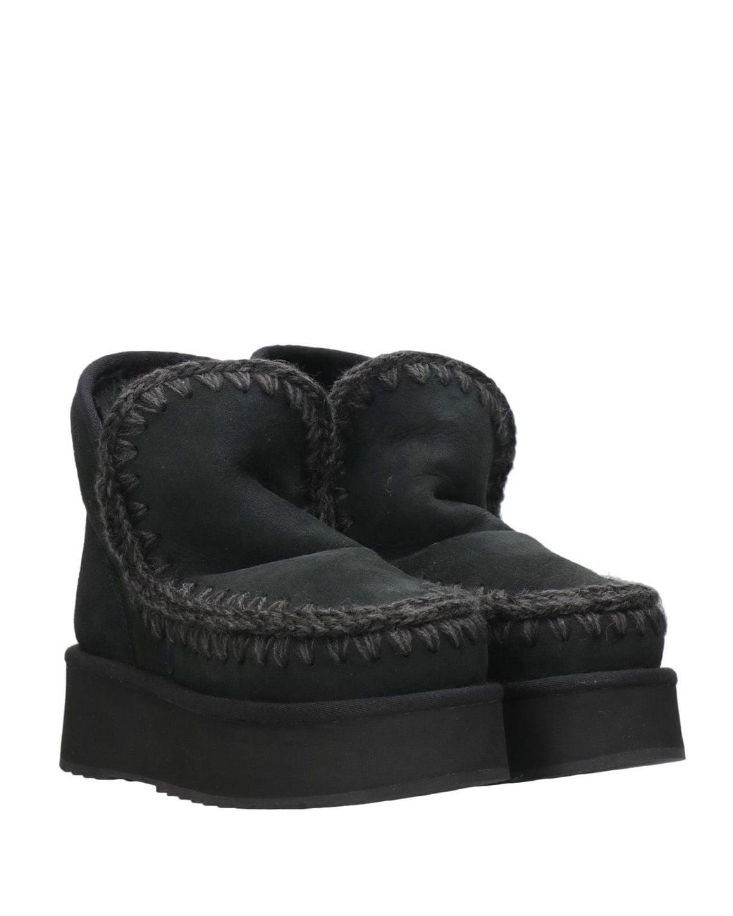 Mou Black Boots