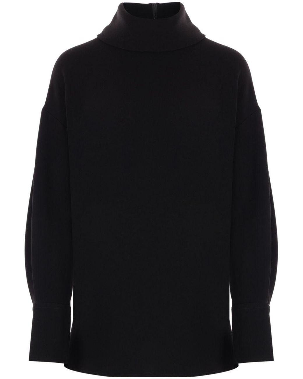 Alberto Biani Blue High-neck Jumper