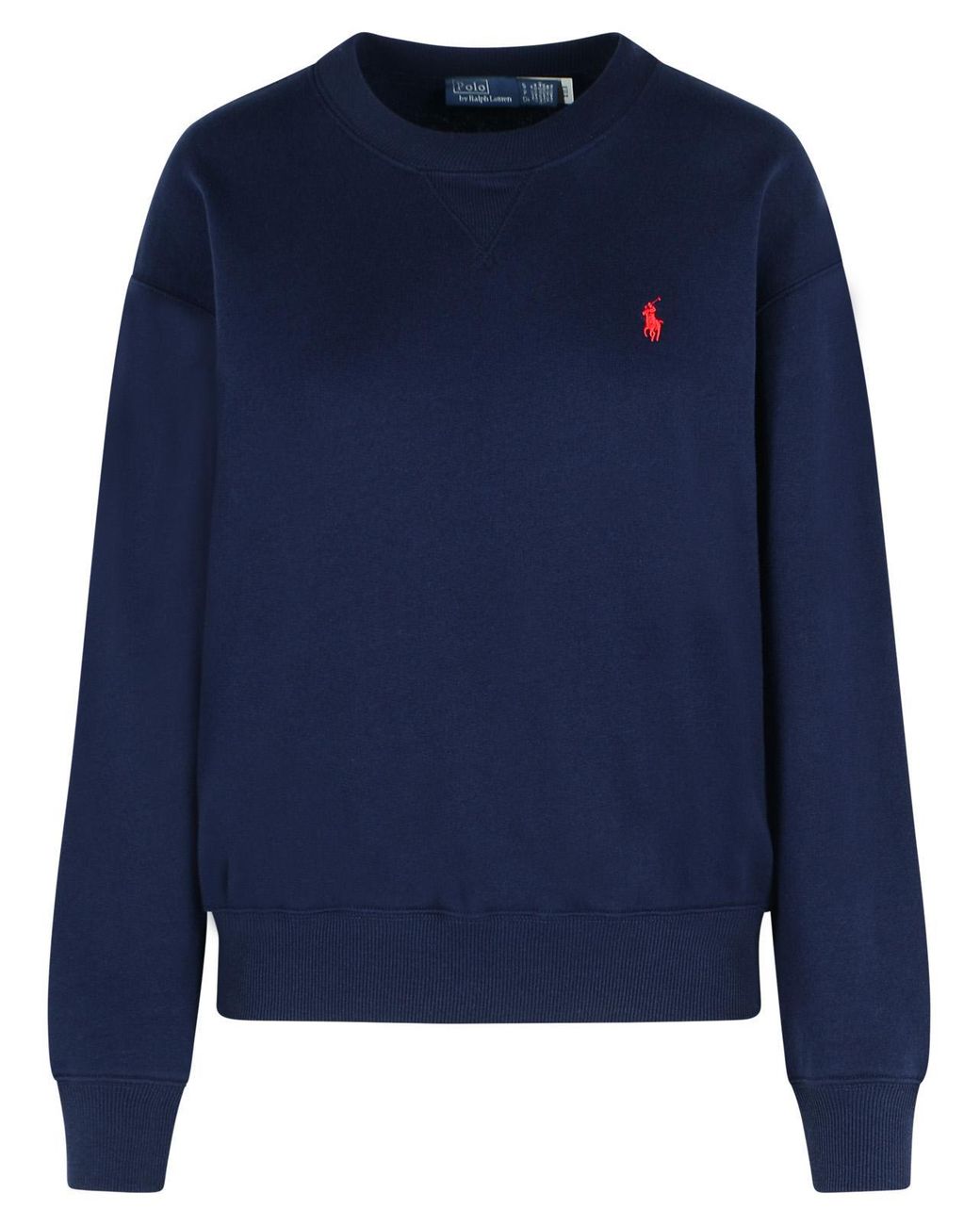 Polo Ralph Lauren Blue Cotton Blend Sweatshirt