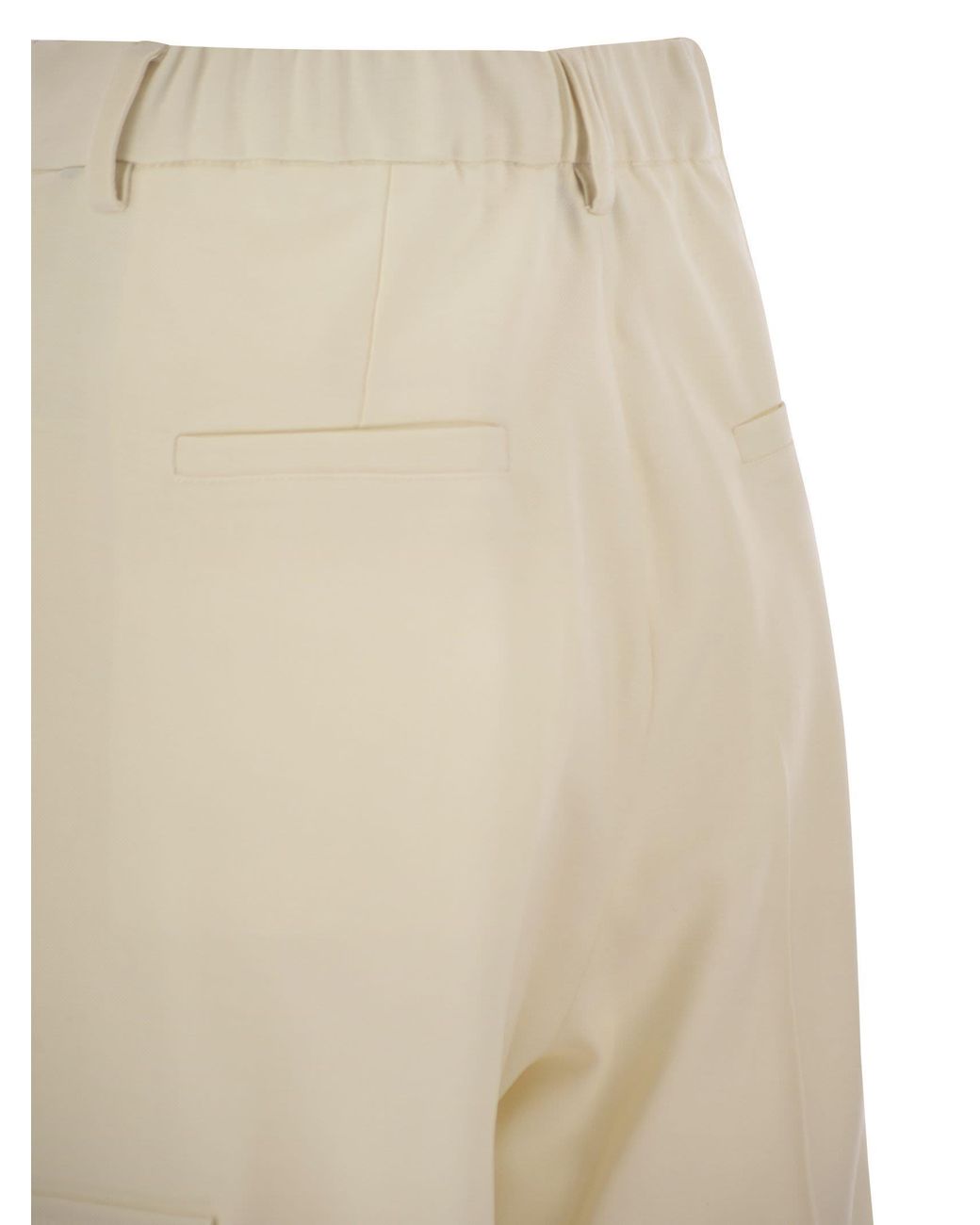 Herno Natural Cargo Trousers