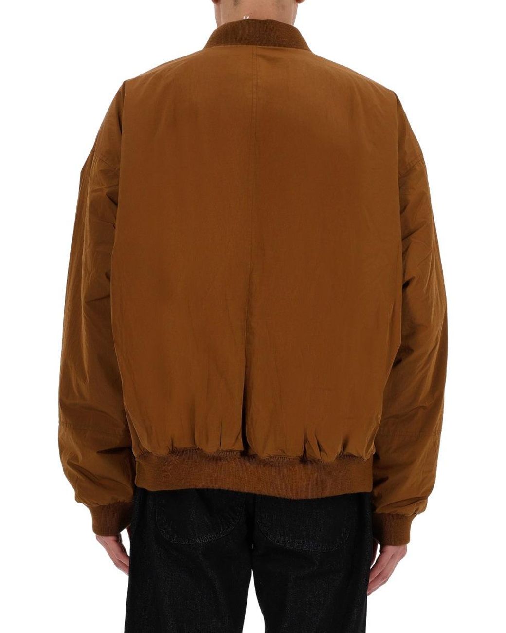 YMC Brown Basement Water Repellent Relaxed Bomber for men