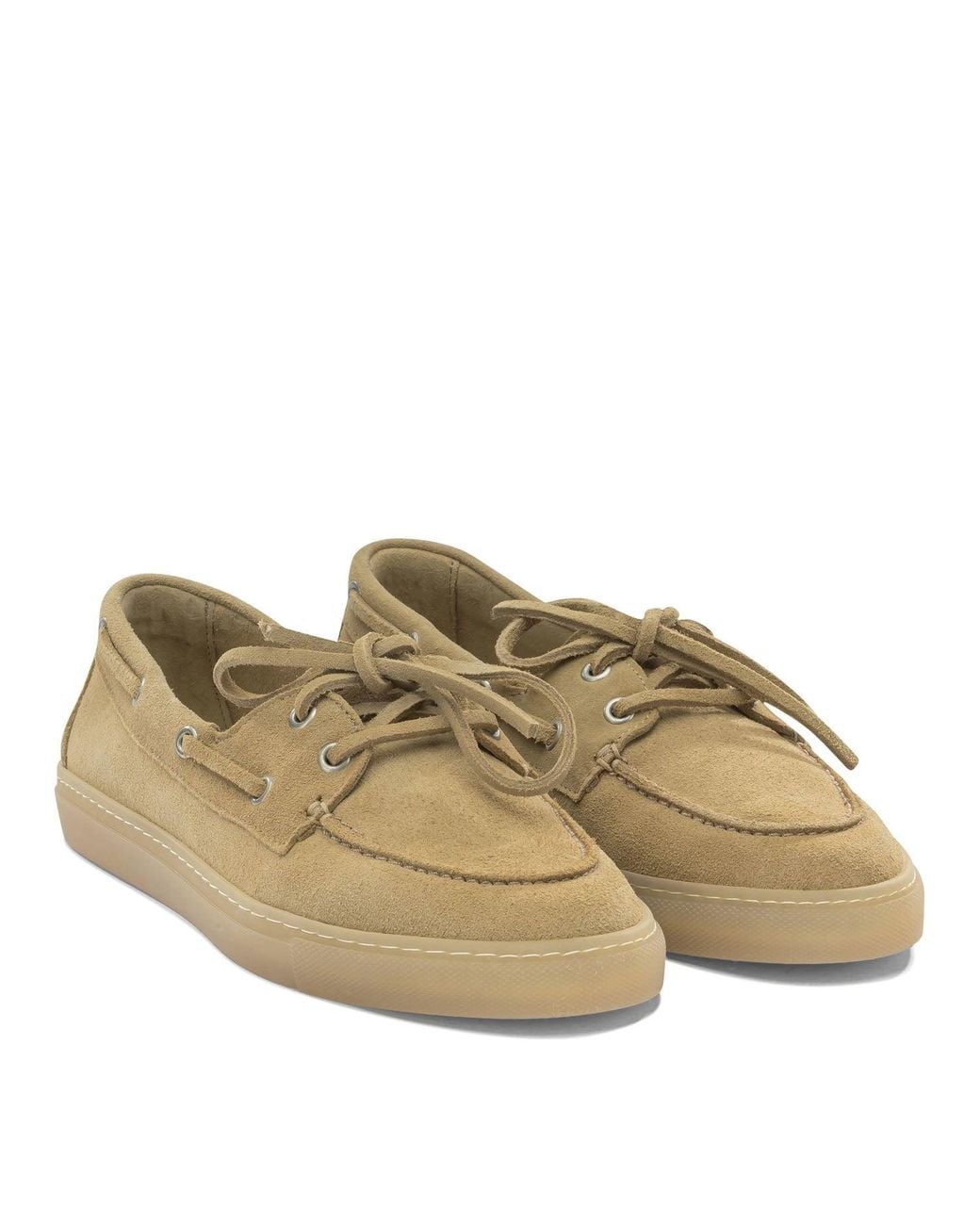 COPENHAGEN Brown Calf Suede Loafers
