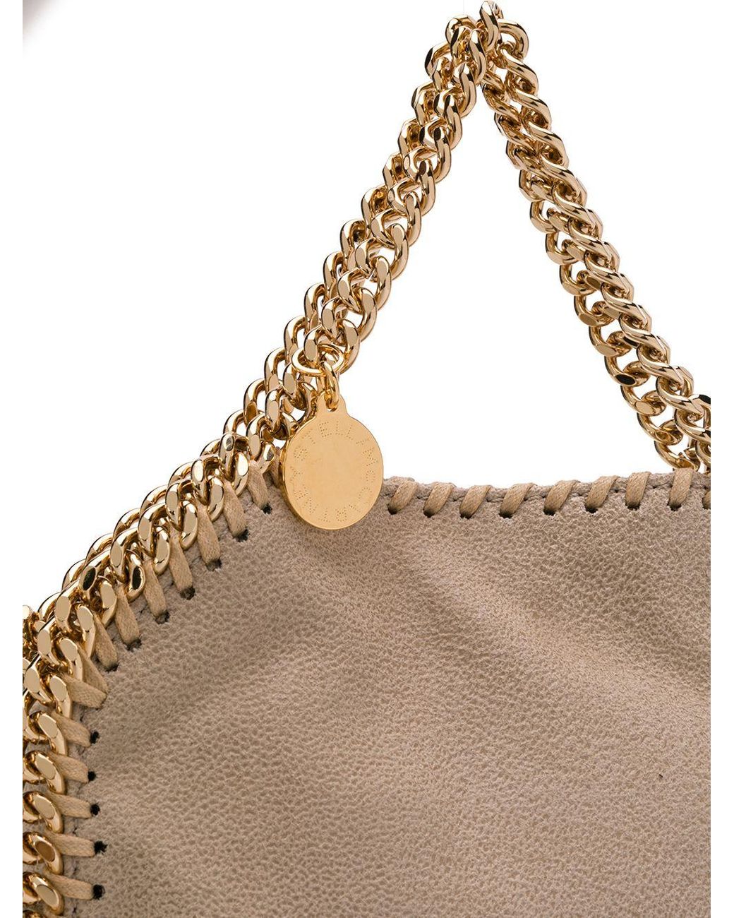 Stella McCartney Natural Falabella Tiny Tote Bag