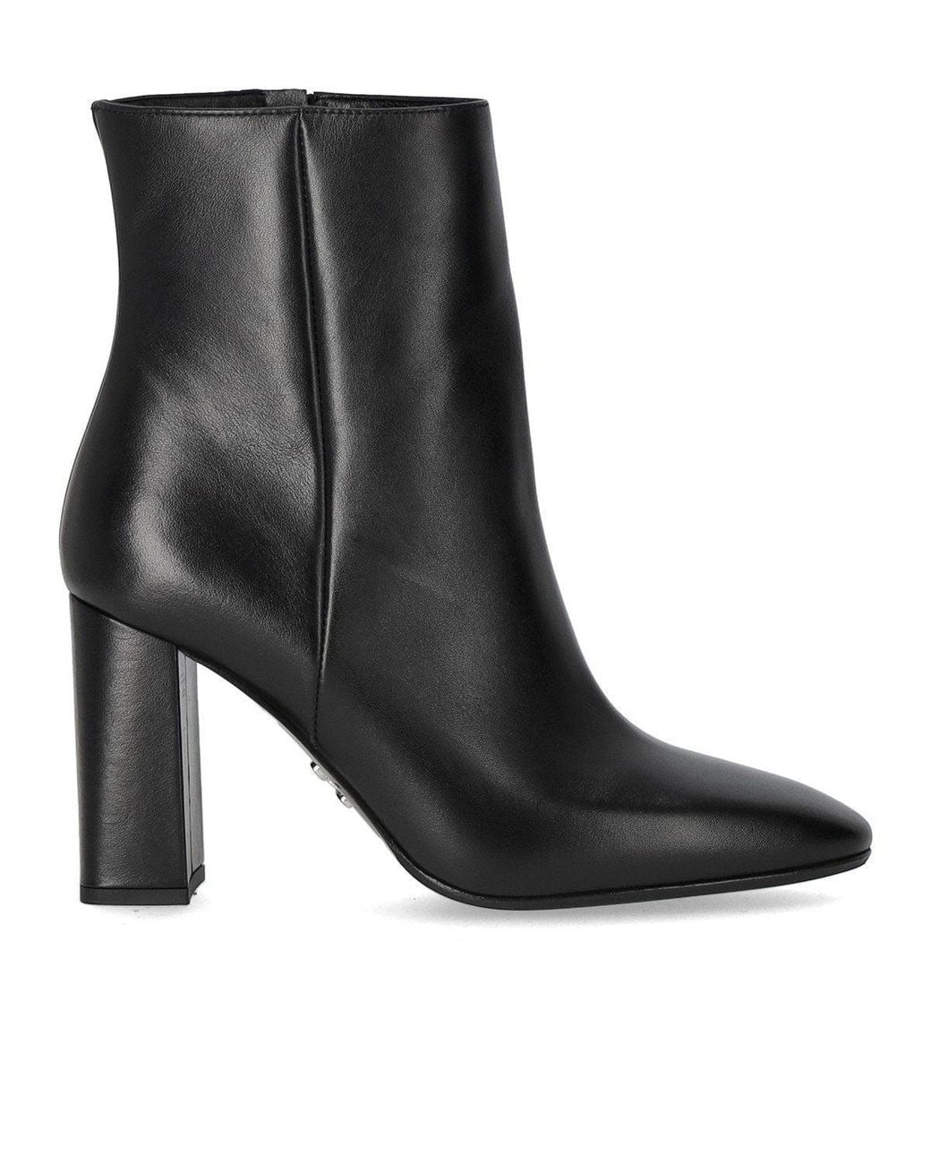 Sergio Levantesi Black Tessa Heeled Ankle Boot