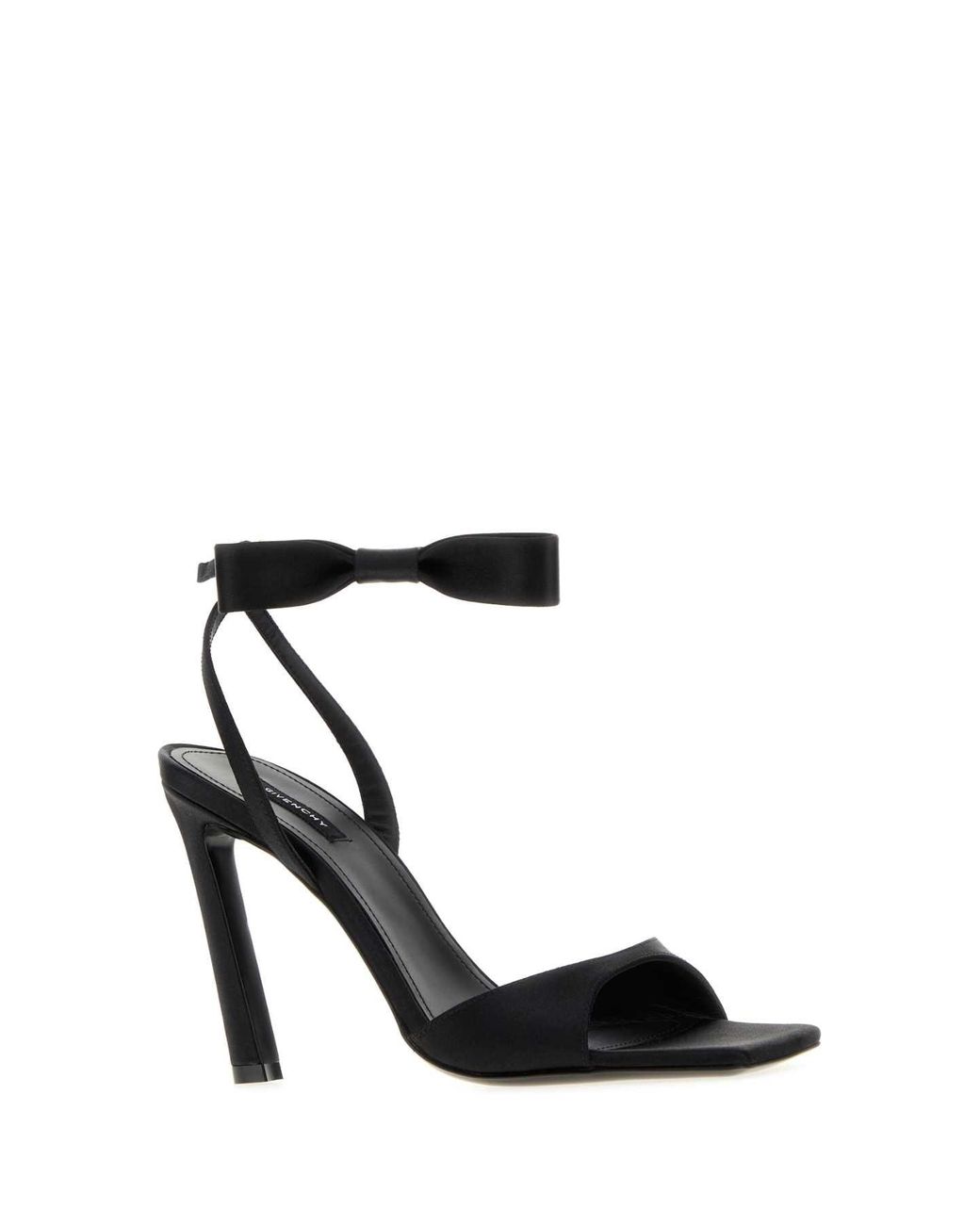 Givenchy Black Naked Bow Sandals 95Mm