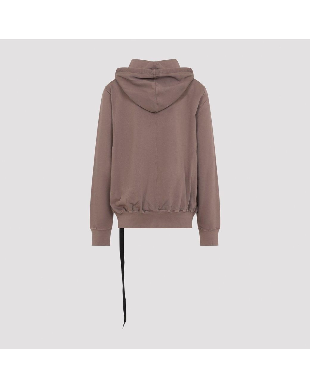 Sudadera con capucha extragrande Rick Owens de hombre de color Brown