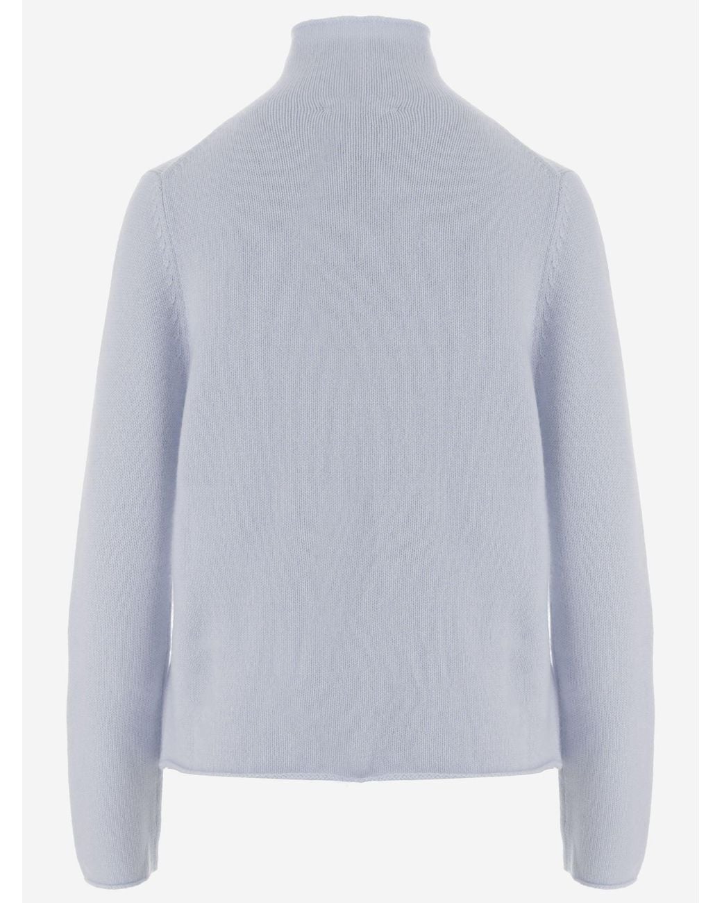 Allude Blue Cashmere Sweater