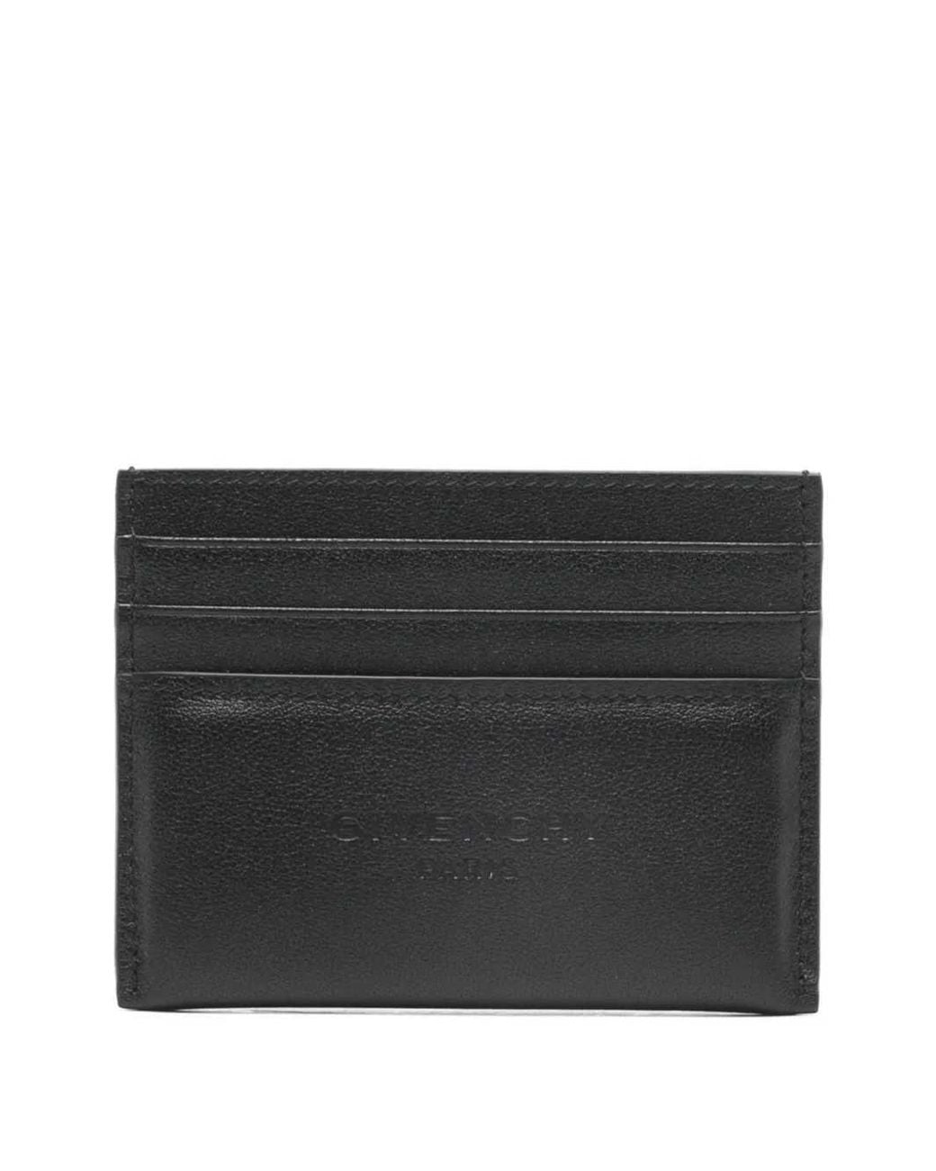 Givenchy Kaarthouder Met -logo in het Black voor heren