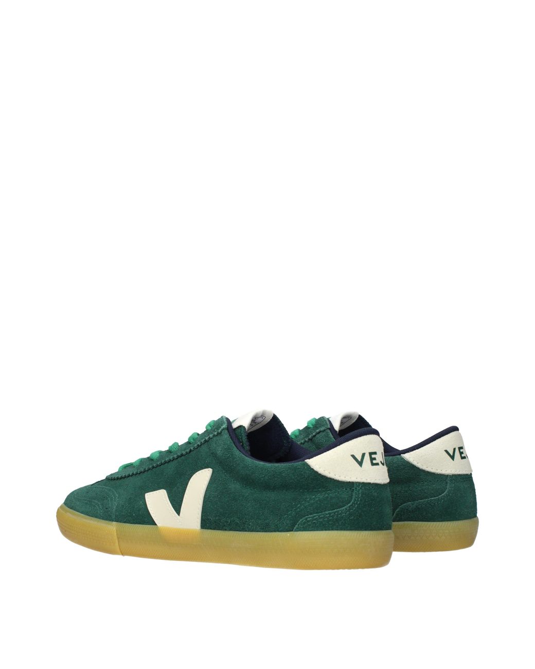 Veja Green Sneakers Suede/Light for men