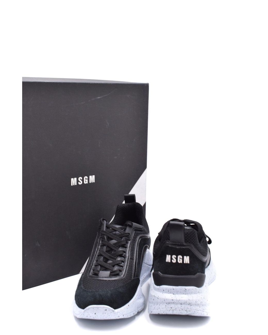 MSGM Black Sneakers