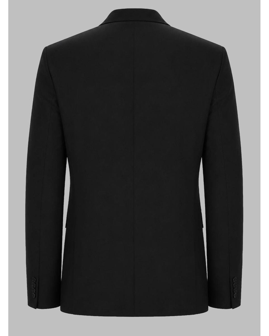 Boss Black Virgin Wool Single-Breasted Blazer
