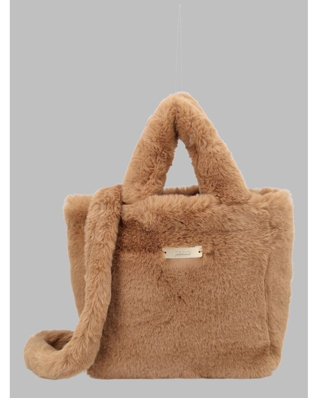 Herno Brown Mini Shoulder Bag
