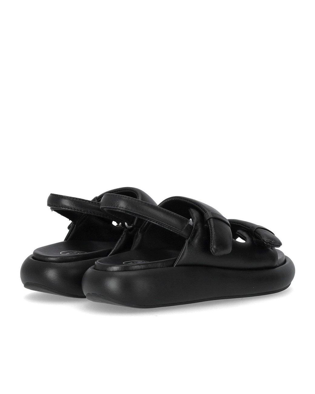 Ash Black Vinci Platform Sandal