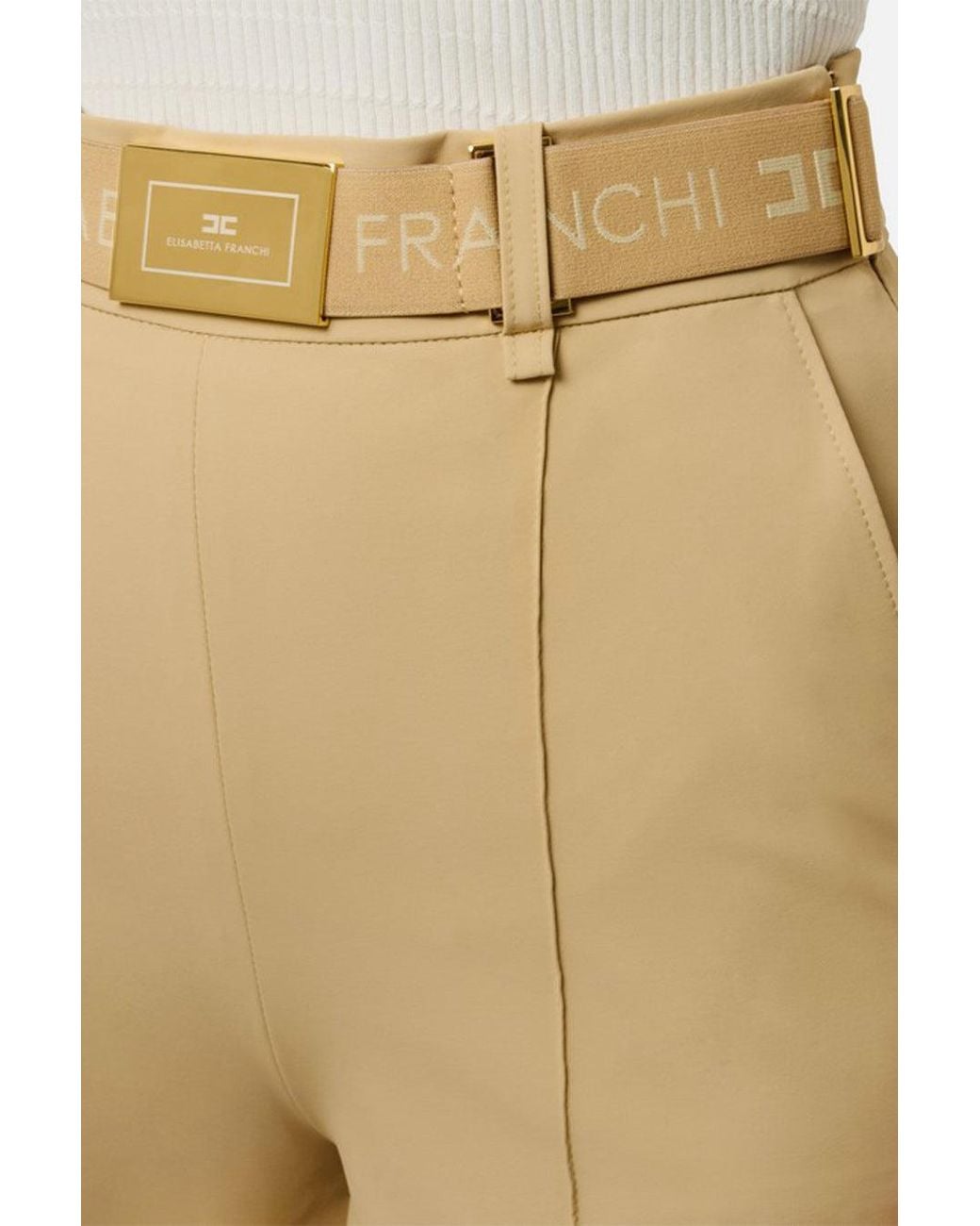 Elisabetta Franchi Natural Elisabetta Franchi Camel