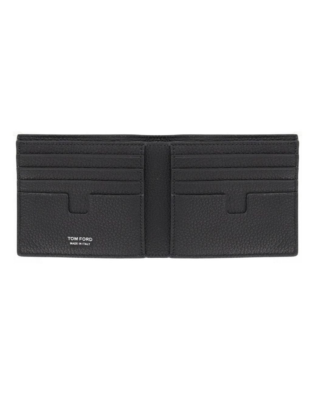 Tom Ford Black Wallet Leather & Purses for men