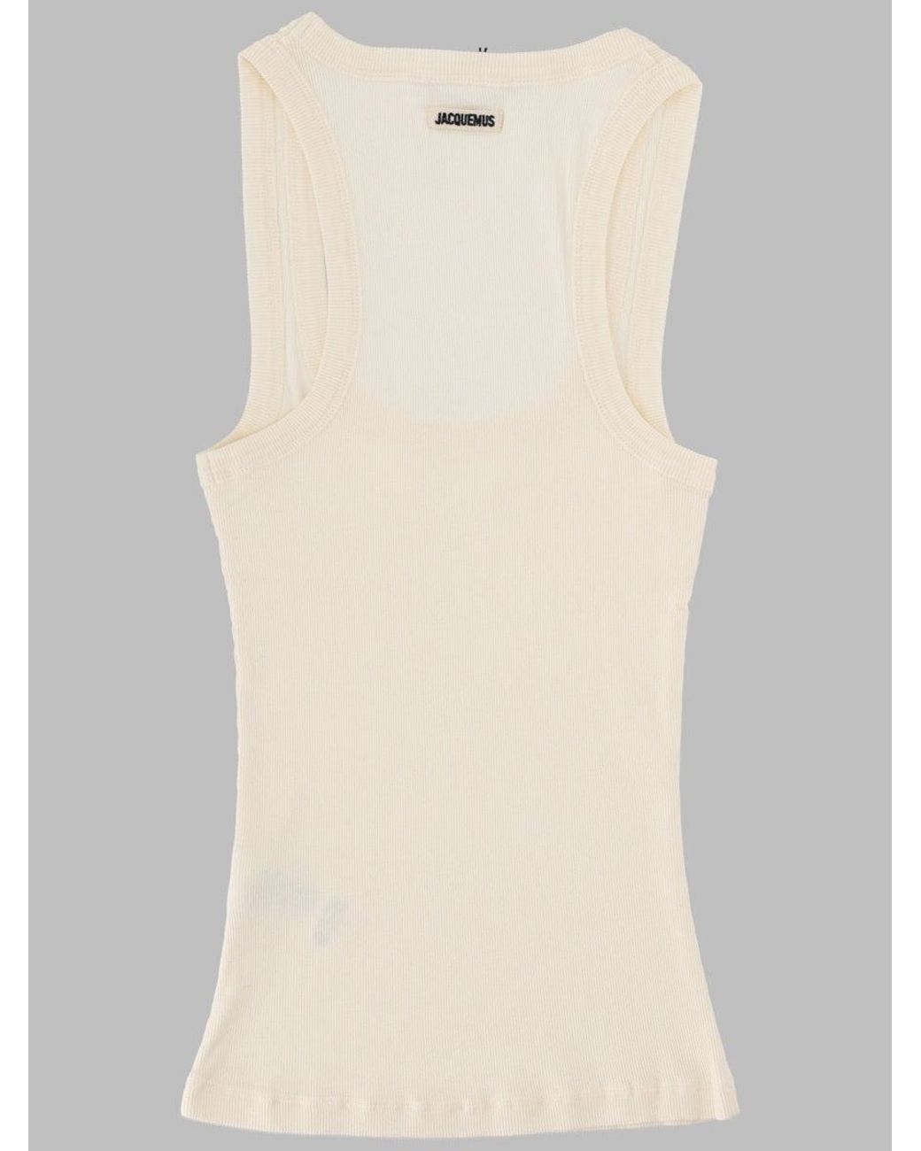 Jacquemus Natural Stylish Mini Top For