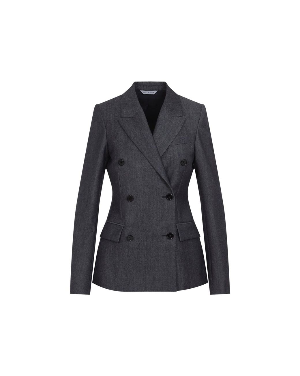 Balenciaga Black Db Tailored Jacket