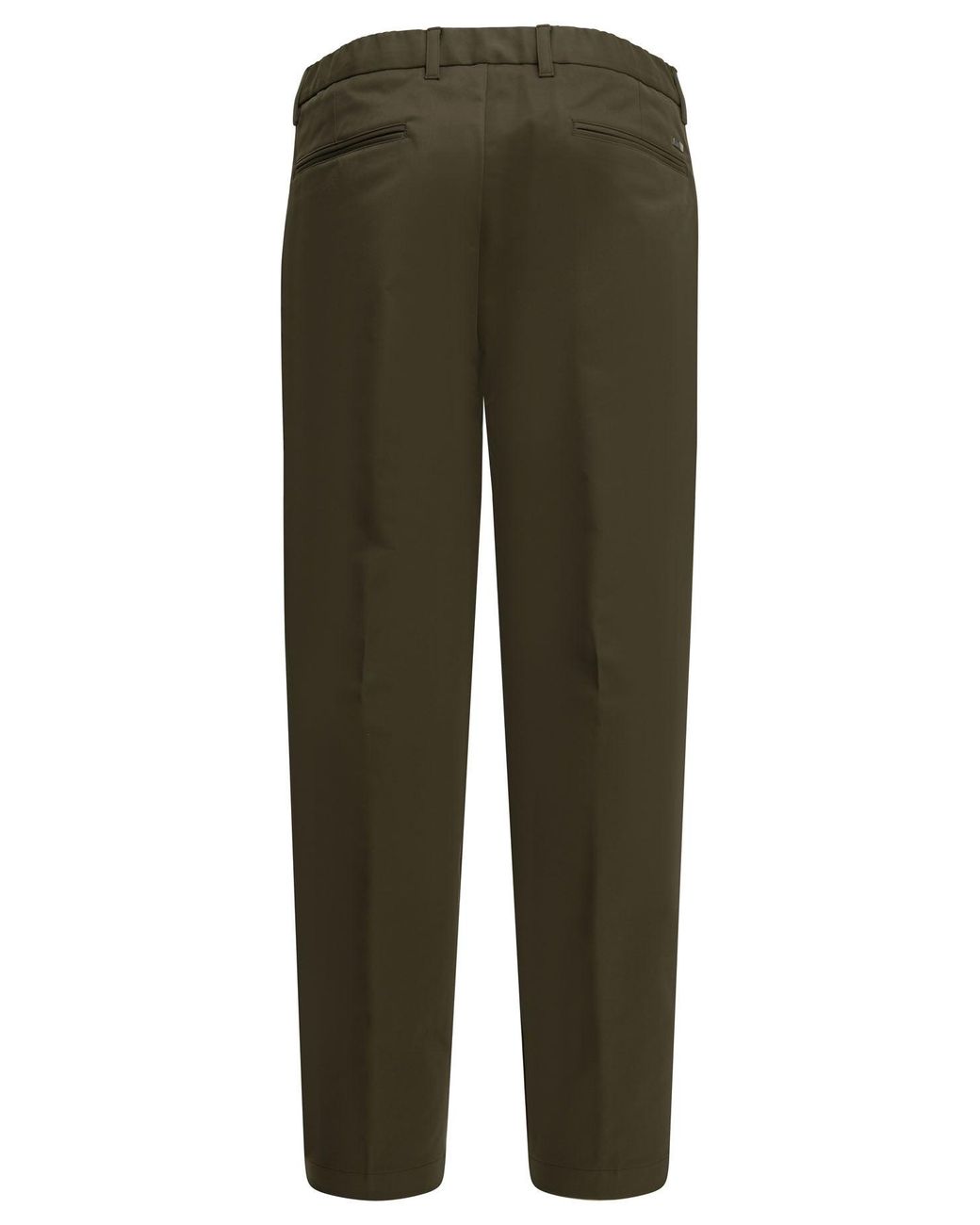 Herno Green Casual Pants for men