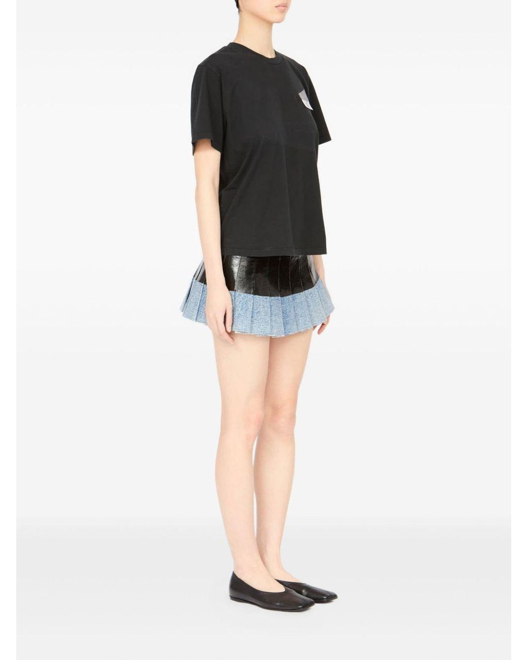MM6 by Maison Margiela Black T-Shirt