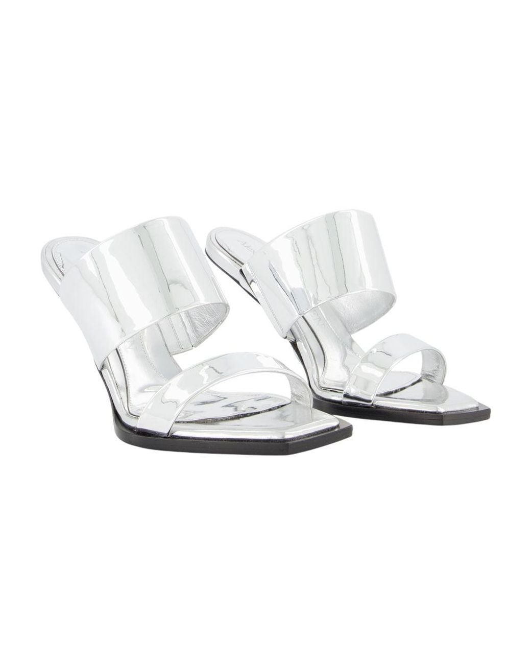 McQueen White Sandals