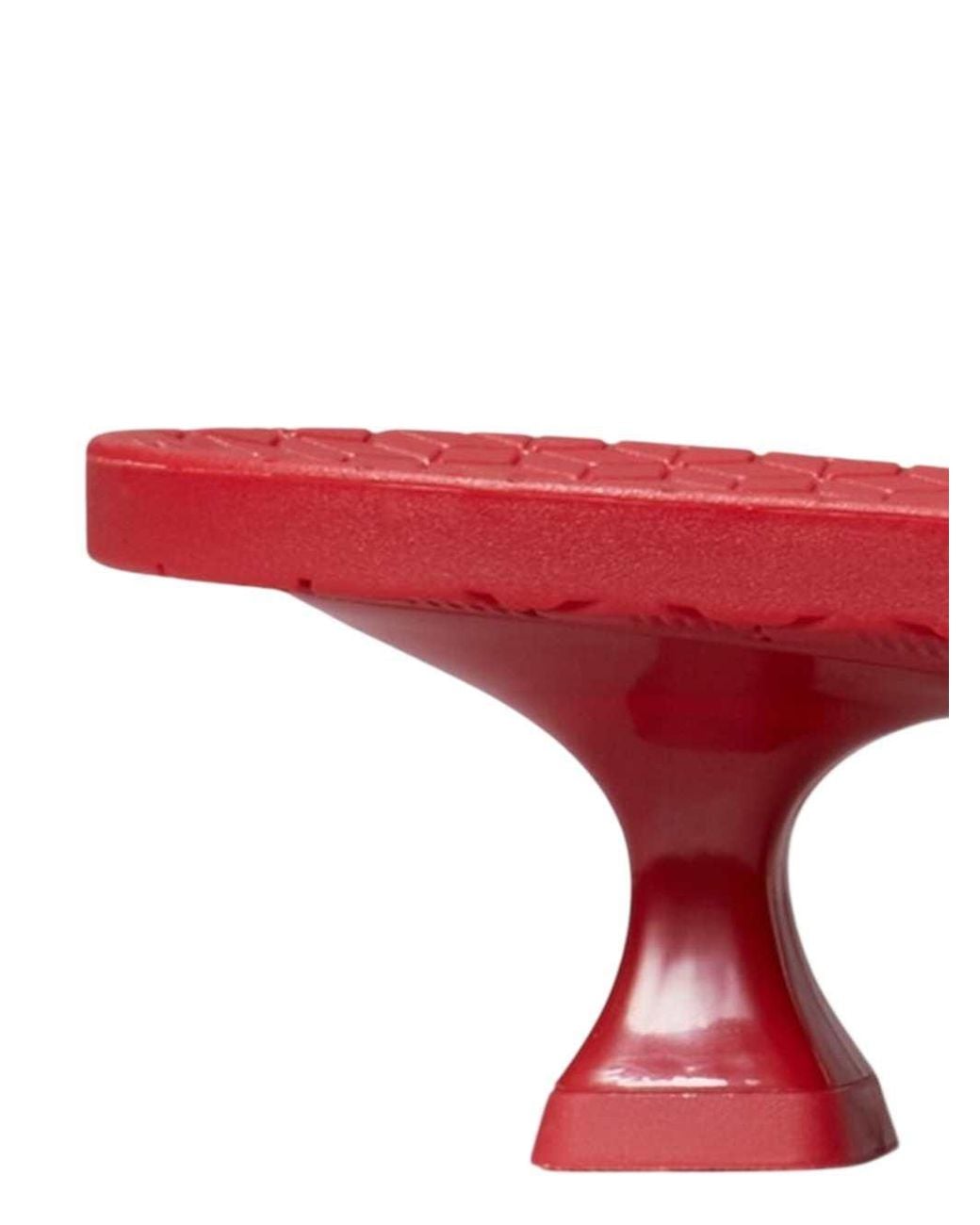 Tory Burch Red Jelly Heel Flip Flop 40Mm