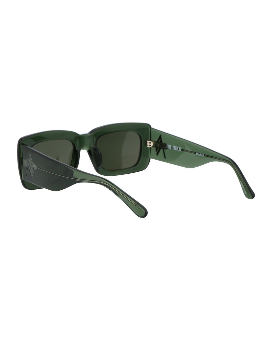 The Attico Green Sunglasses