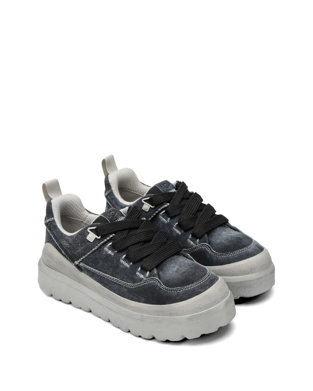 Ugg Gray M Heritage Utility Sneaker Knoll