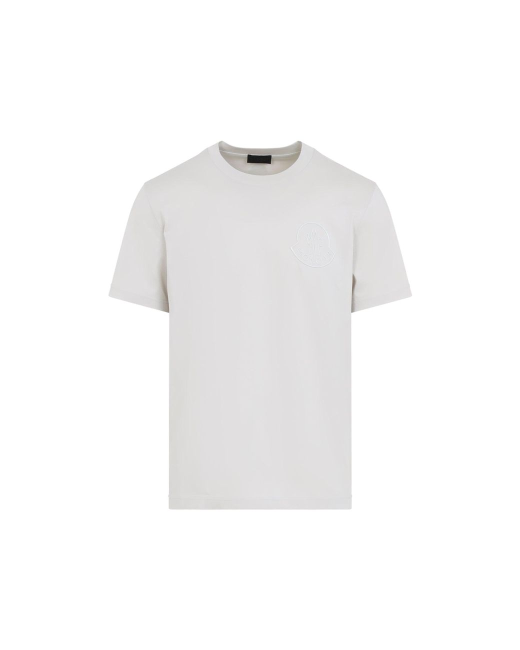 Moncler White S/S T Shirt