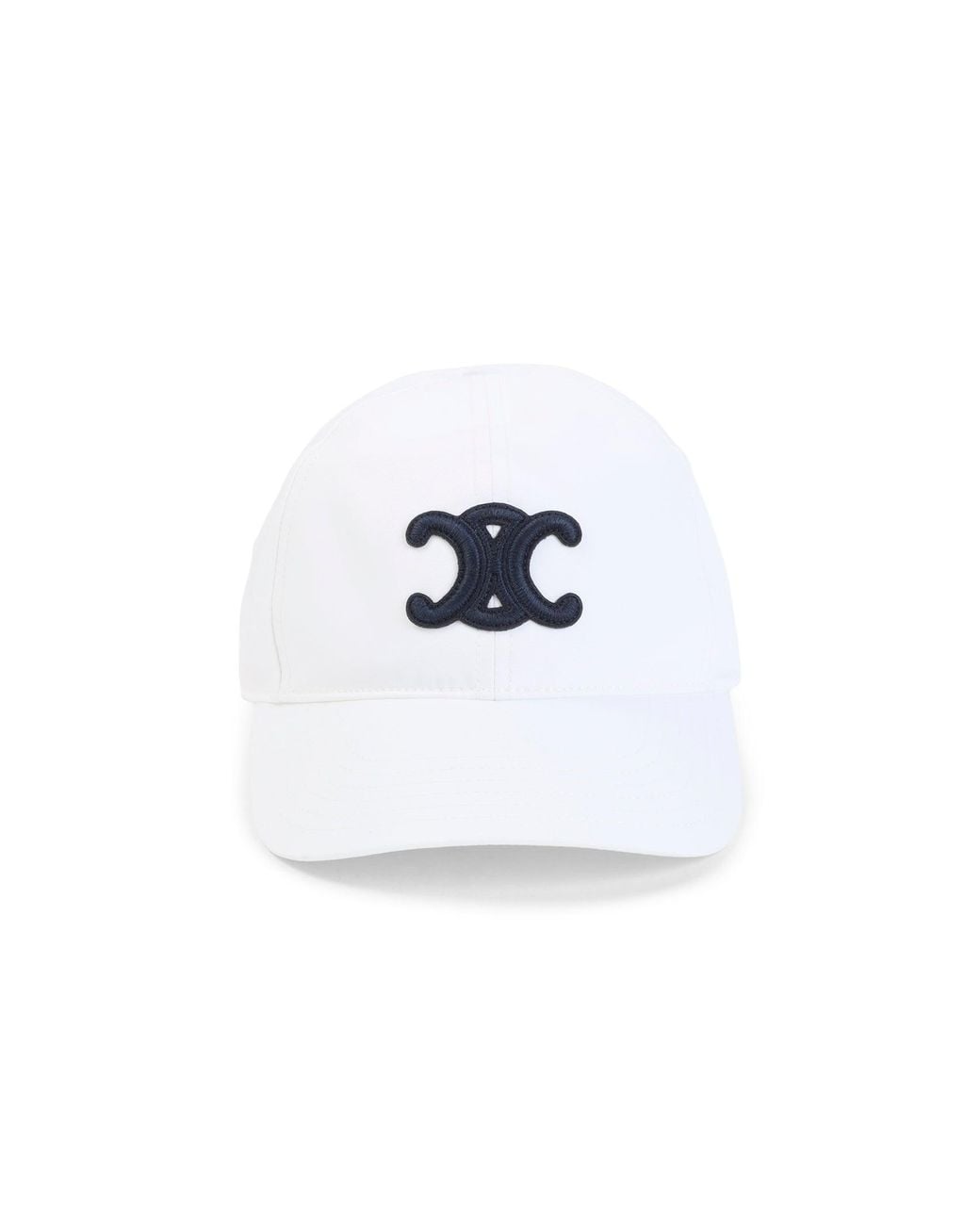 Céline White Triomphe Baseball Hat