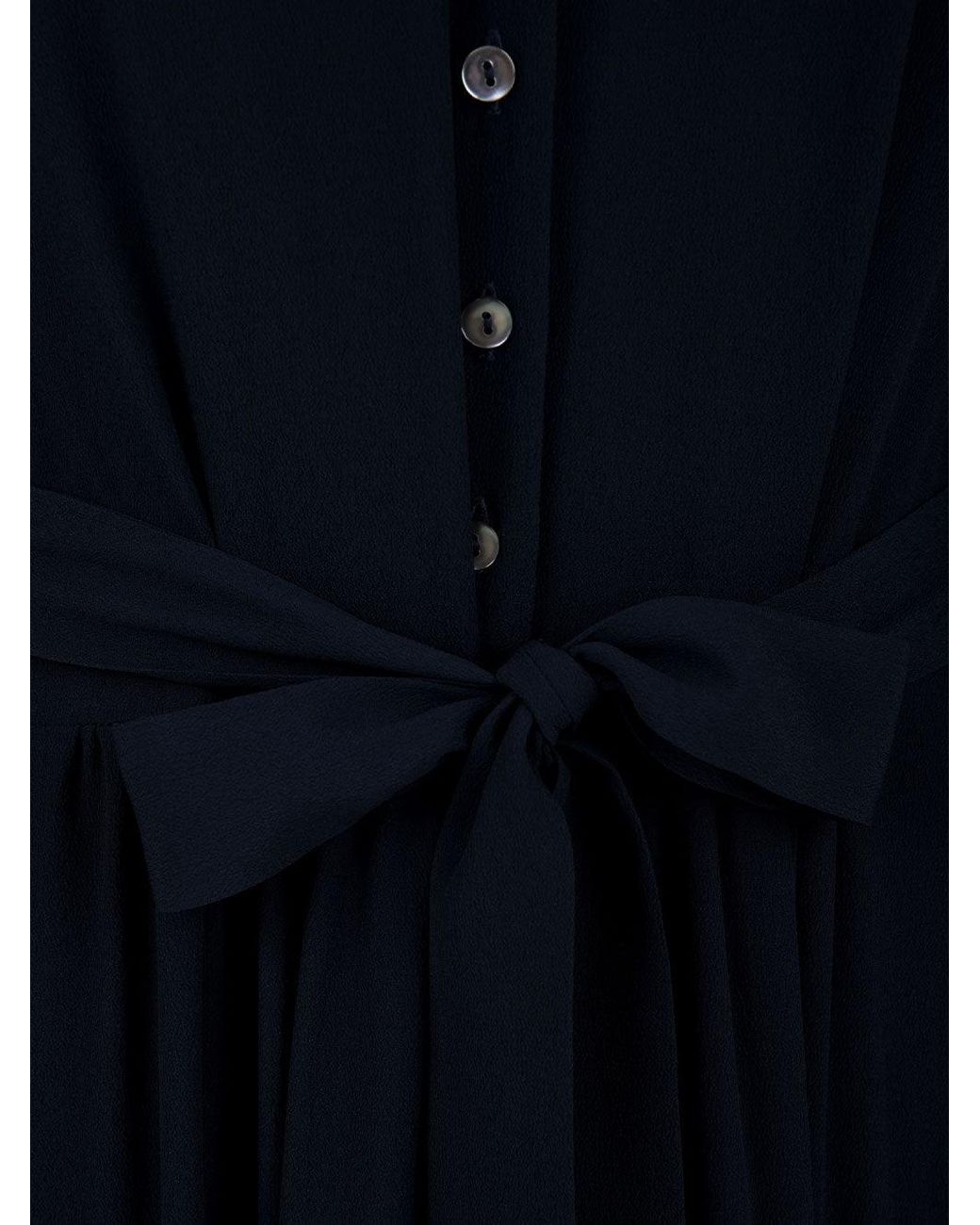 Douuod Jurken Blauw in het Black
