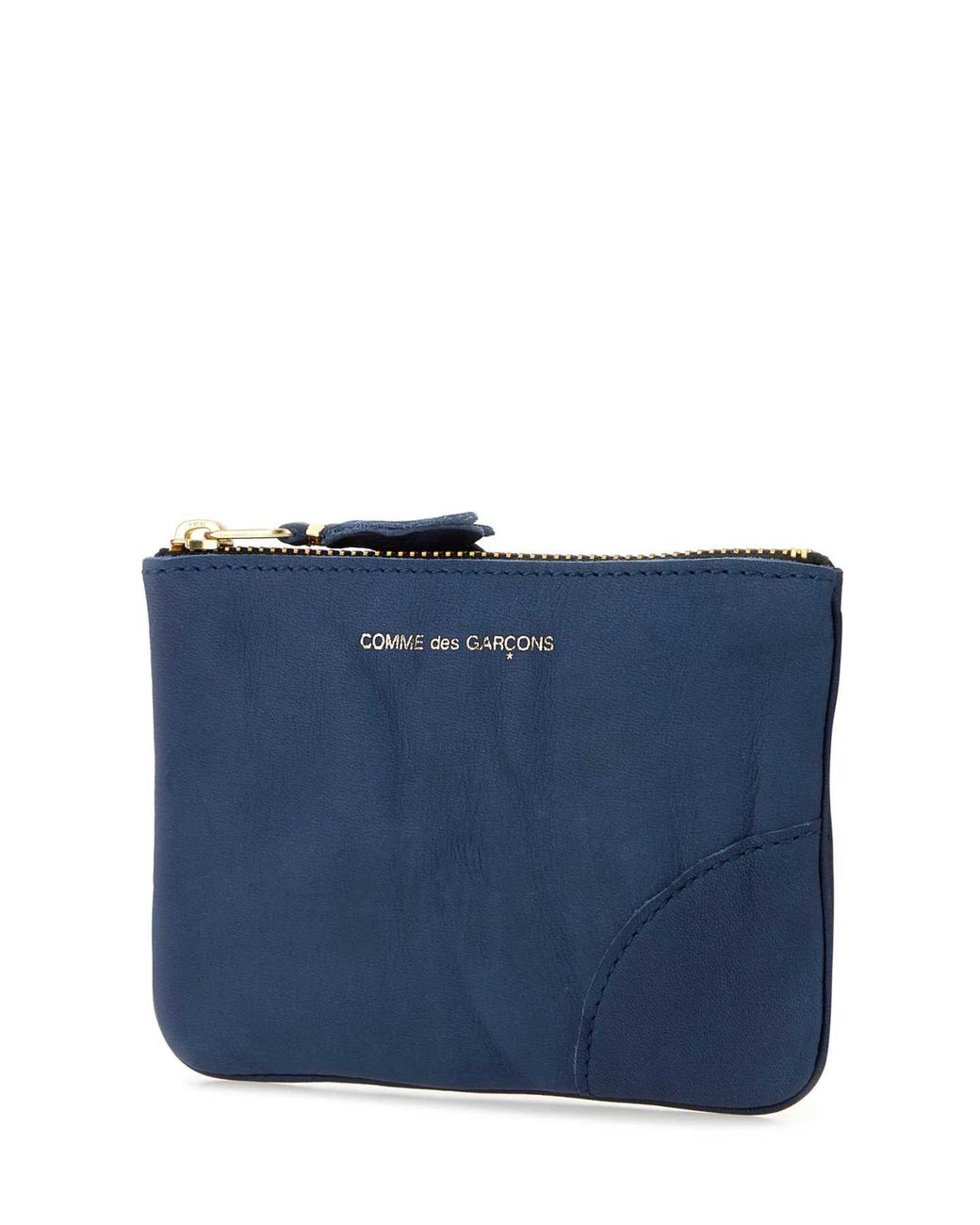 Comme des Garçons Blue Comme Des Garcons Leather Pouch for men