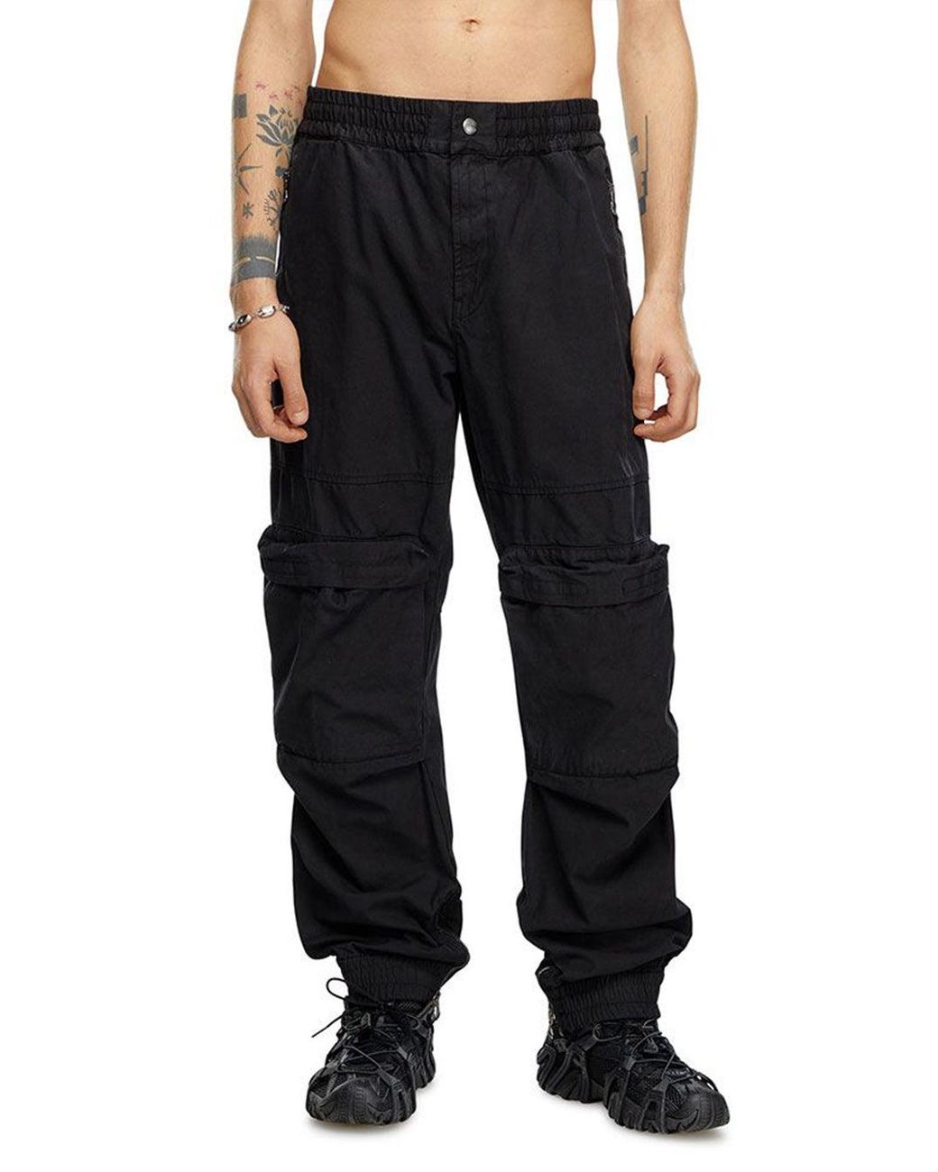 DIESEL Black Pants for men
