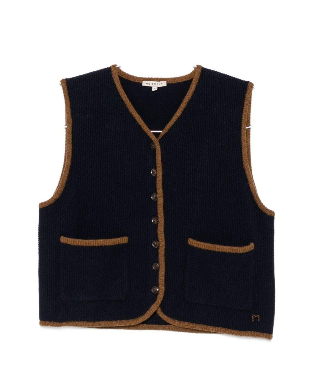 Moismont Blue Angele Wool Cardigan
