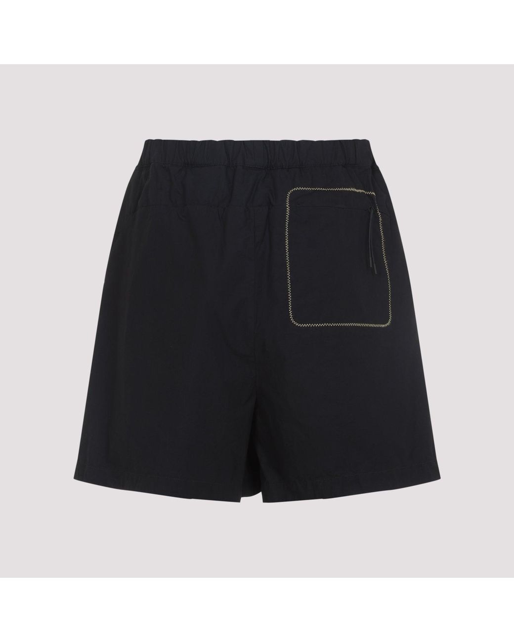 Moncler Katoenen Bermuda in het Black
