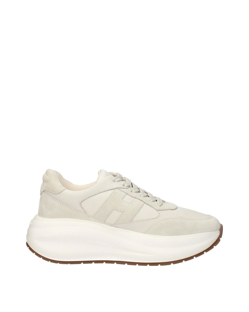 Hogan White Sneakers Leather/Ivory