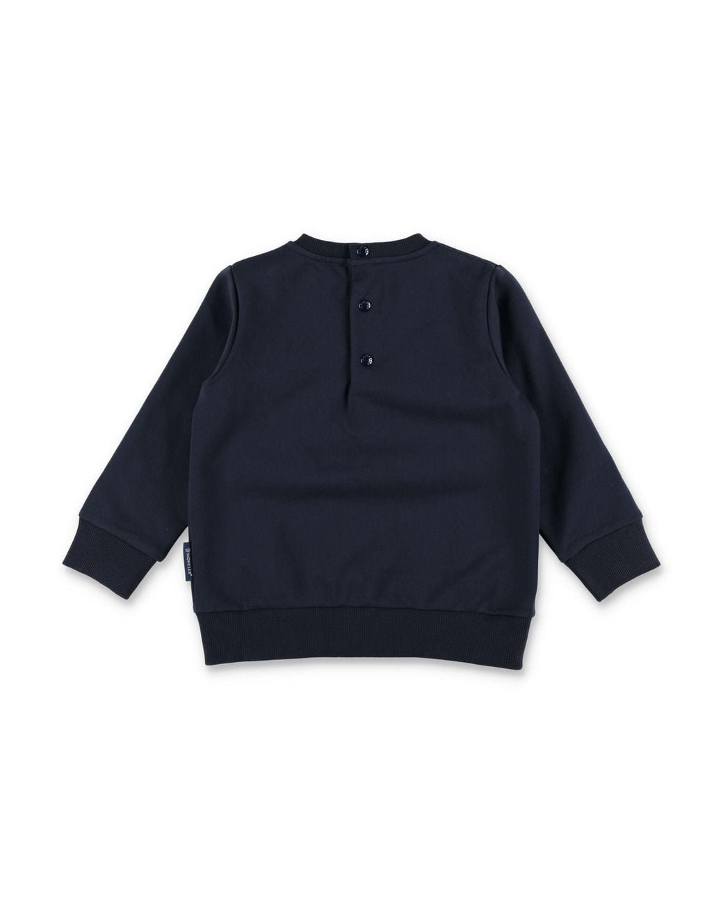 Moncler Blue Boys Brushed Cotton Crew Neck Sweatshirt & Jogger Set