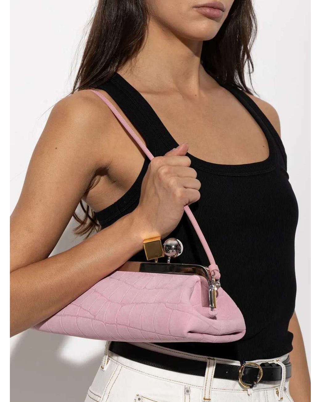 Jacquemus Pink The Salon Handbag