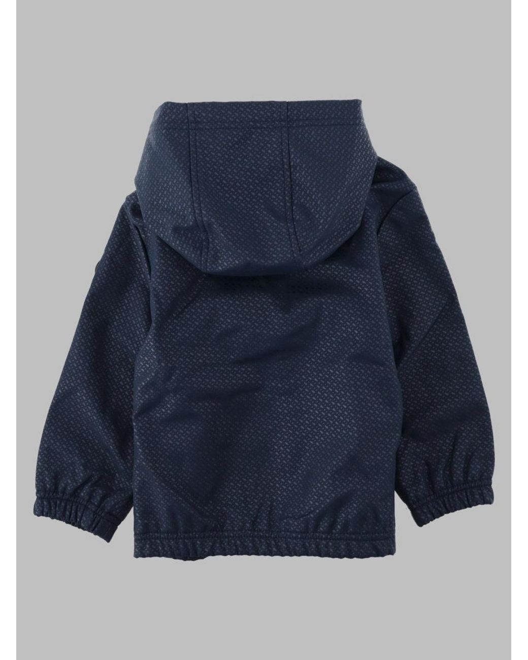 Boss Blue Boys 100% Polyester Sports Jacket With Polyester Lining