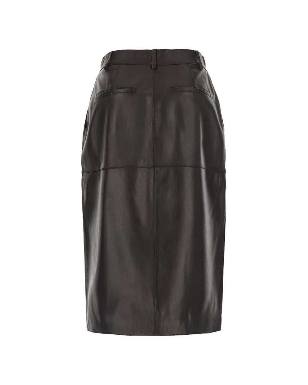 P.A.R.O.S.H. Black Leather Trousers