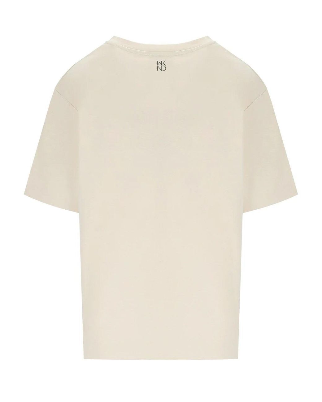 Weekend by Maxmara Natural T Shirt Multid Ecru