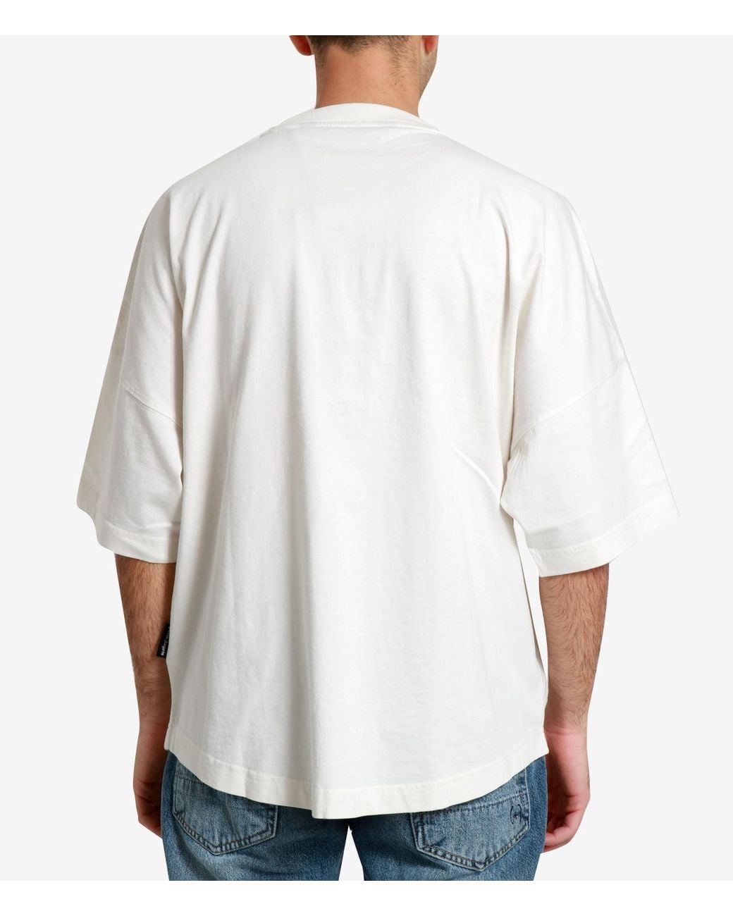 Palm Angels White T Shirts And Polos