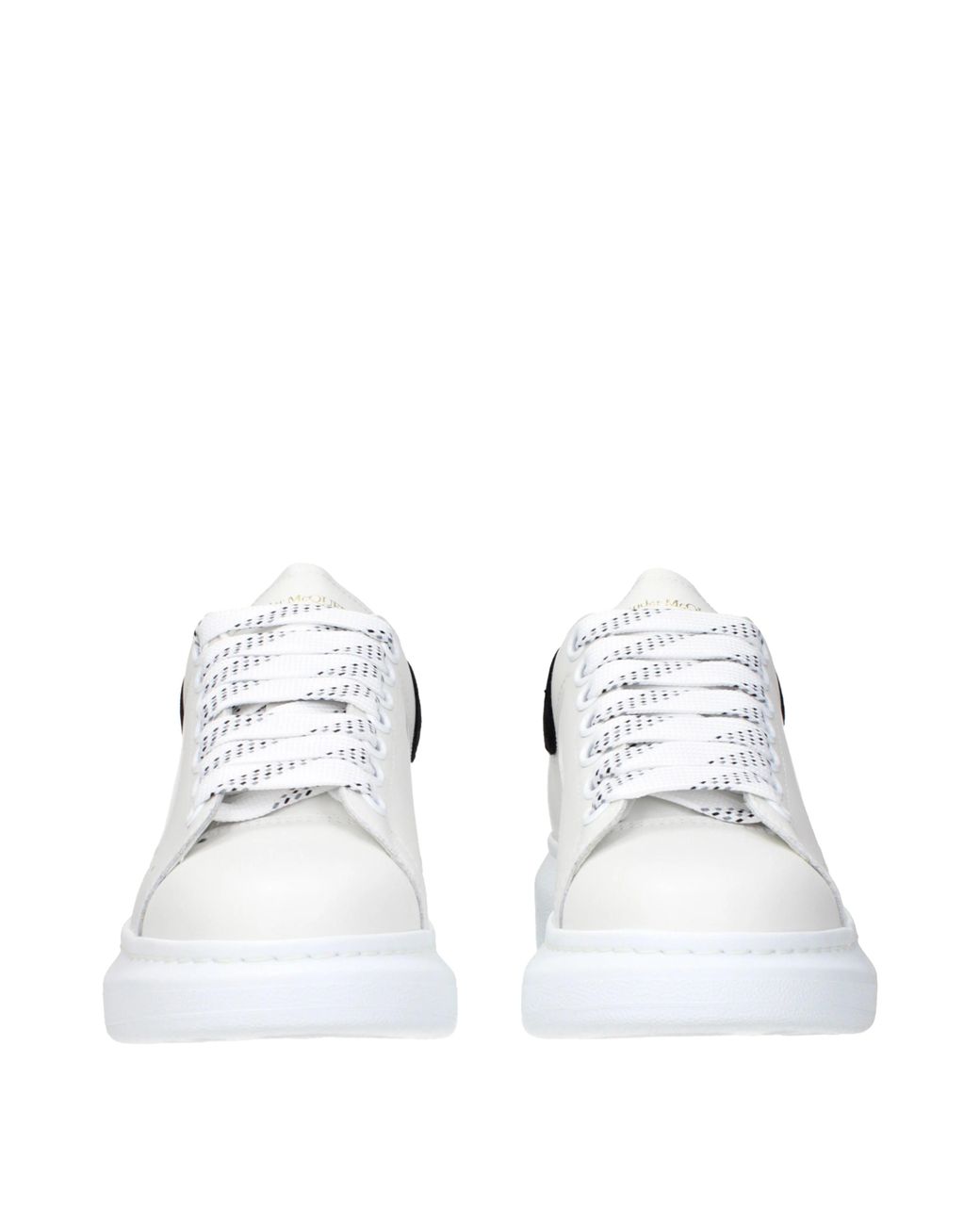 McQueen White Sneakers Oversized Leather