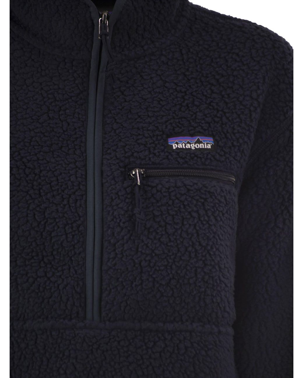 Patagonia Blue Retro Pile Marsupial