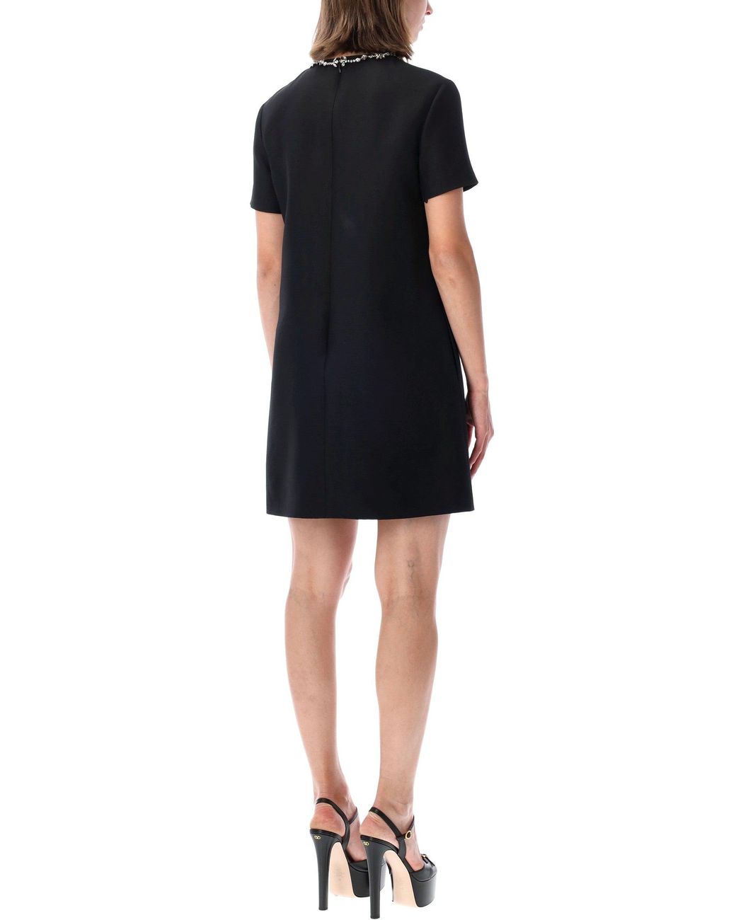 Valentino Garavani Black Mini Dress