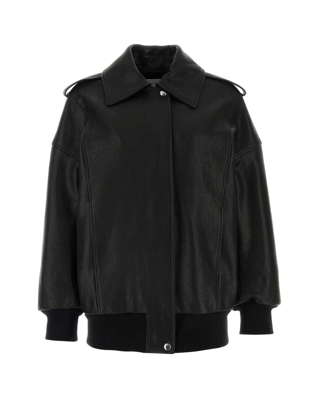 McQueen Black Leather Jacket