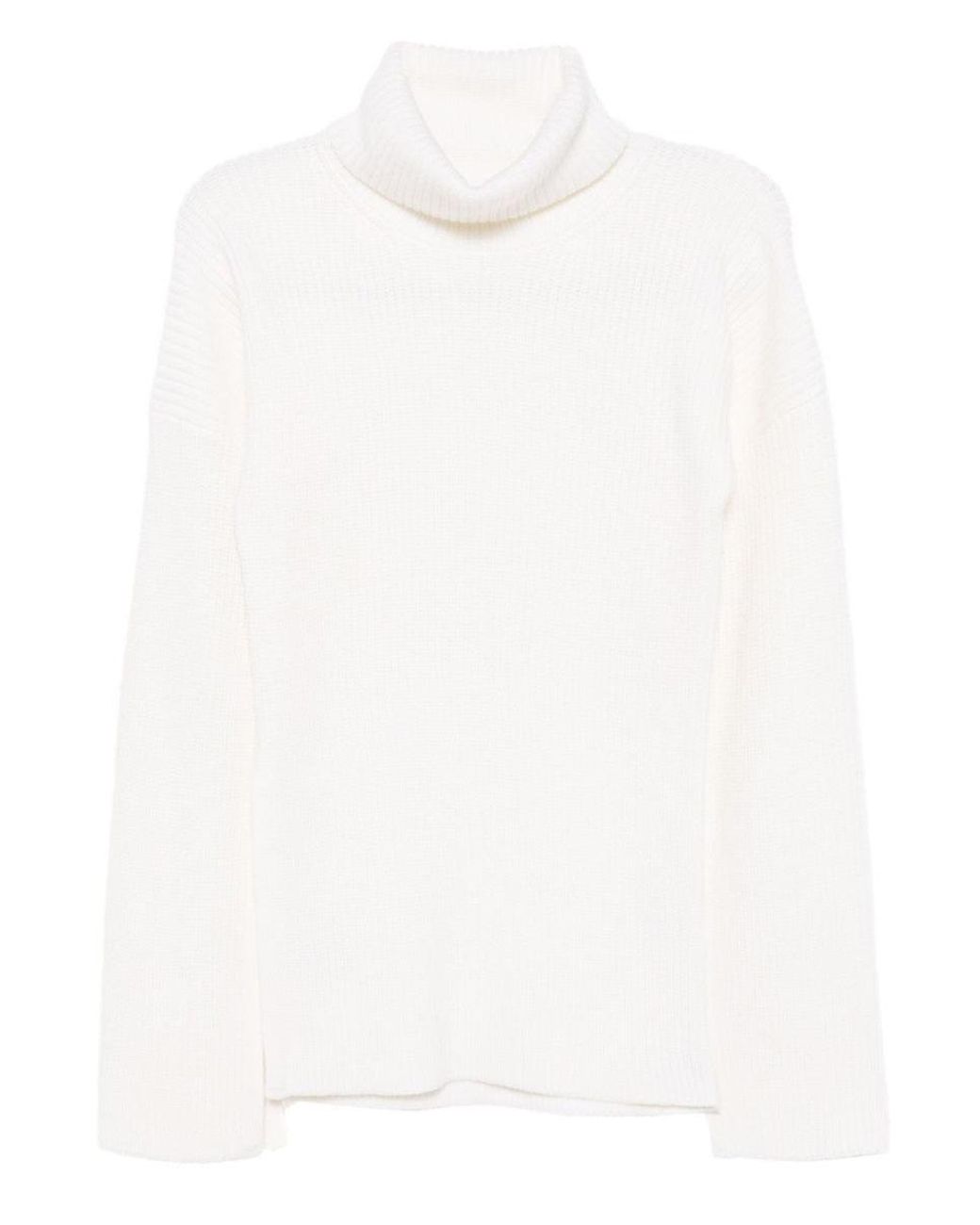 Totême White Wool T-Shirt For