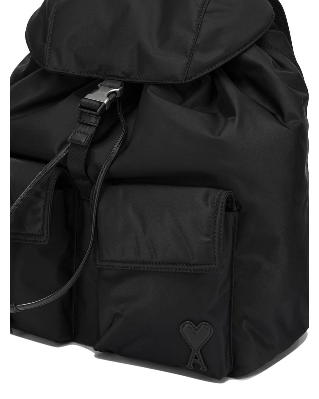 AMI Black "Marcel" Lässiger Rucksack