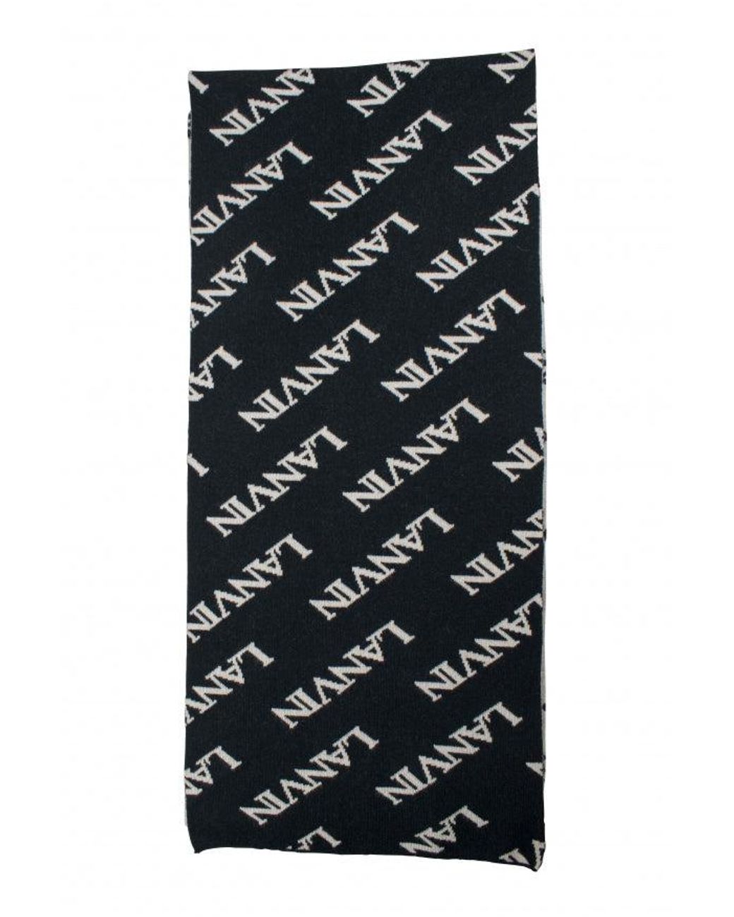 Lanvin Black Scarf